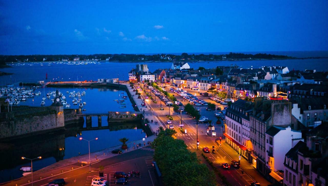 - L'Iroizh - Concarneau - Vue Mer Panoramique - Studio Standing Plage Des Sables Blancs - Parking - Panoramic Sea View - Near Thalassotherapy - Wifi - Экстерьер фото